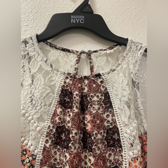 *Hint of Mint Bohemian Lace Dress - Picture 3 of 6